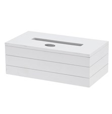 Box for paper handkerchiefs ORION White