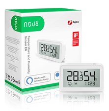 Smart thermometer with humidity measurement NOUS E6 ZigBee Tuya