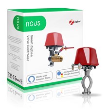 Smart motorized valve closer NOUS LZ3 ZigBee Tuya