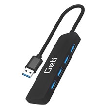 USB hub GETI GUH4A 4x USB-A 3.0