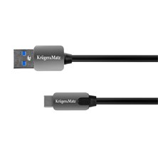 Cable KRUGER & MATZ KM0347 USB/USB-C 0,5m Black