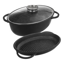 Baking pan with lid ORION Grande Aroma 43x30cm
