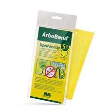 Glue boards ArboBand yellow 5pcs