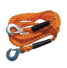 Tow rope 2000kg with carabiners XL-MTR11