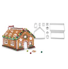 Set of cutters FAMILY 55990A 3D gingerbread house