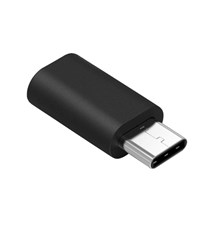Redukcia Micro USB - USB-C GSM1001B Black