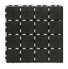 Garden tile EASY SQUARE black 40x40cm - 1,5m2