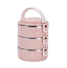 Food carrier MagicHome 3x0,5l pink