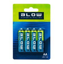 Battery AA (LR6) alkaline BLOW Super Alkaline 4 pcs