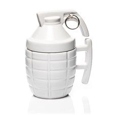 Grenade Mug with PIN White GADGET MASTER