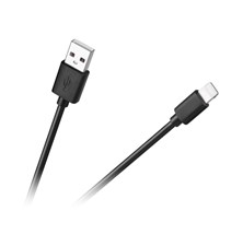Cable CABLETECH KPO3946 USB/Lightning 1m Black