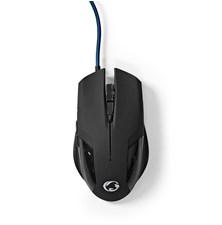 Wired mouse NEDIS GMWD110BK gaming