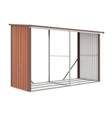Wood shed G21 WOH 682 302x119cm Brown