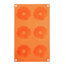 Form for baking wreaths ORION 28x17x3cm Orange