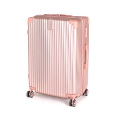 Travel suitcase PRETTY UP AB S25 86l rose gold