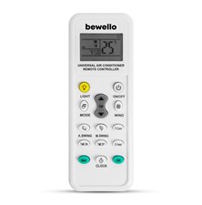 Remote control for air conditioning BEWELLO BW4008 universal