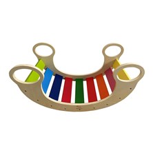 Montessori swing DVĚDĚTI rainbow