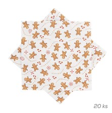 Paper napkin ORION Gingerbread 20 pcs 33x33cm