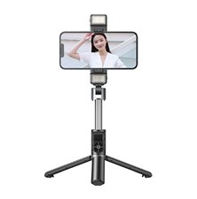 Selfie holder with tripod REMAX P13 Live-Stream Black