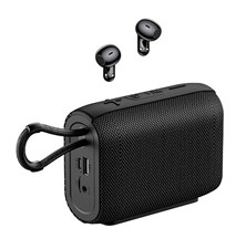 Speaker and Bluetooth headphones REMAX RB-M17 Tuner Black 2in1