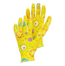 Garden gloves OPP Lily 8'' yellow