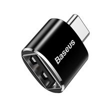 USB-C reduction - USB BASEUS CATOTG-01 Black