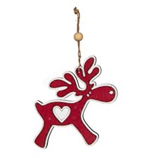 Christmas decoration HOME DECOR Red reindeer