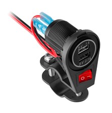 Motorcycle USB Charger PEIYING PY-CHR0008