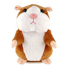 Children's plush hamster Mireček TEDDIES 18cm