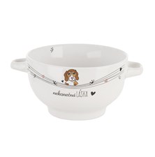 Bowl ORION Endless love - dog 14cm