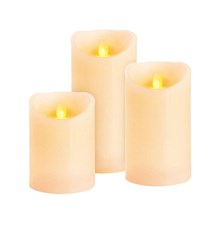 Wax LED candle MagicHome SL8091160A set of 3pcs