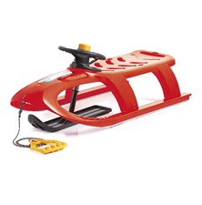 Children's sled BULLET CONTROL red