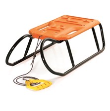 Children's sled LITTLE BEETLE orange