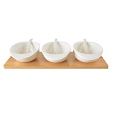 Serving bowls ORION Whiteline 3 bowls