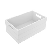 Decorative box ORION 26x16x11cm White