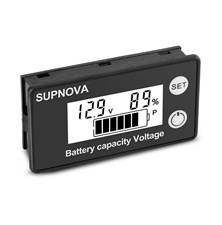 Panelové meradlo - indikátor batérie 8-100V STU 34589a
