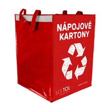 Bag for sorted waste SIXTOL Sort Easy Carton 36l