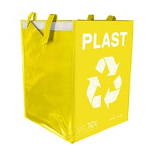 Taška na tříděný odpad SIXTOL Sort Easy Plastic 36l