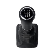 Shift lever with cuff Opel Zafira B 2005 - 2014 6-speed transmission Black