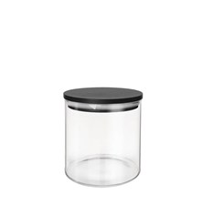 Jar ORION glass/bamboo 0.5l round