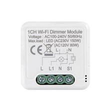 Smart ovládač osvetlenia CEL-TEC L150 W 1Ch Dimmer WiFi Tuya