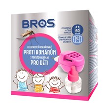 Mosquito repellent for children BROS with liquid filling 40ml (60 nights)
