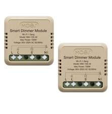 Smart lighting controller MOES Switch Module MS-105B-M WiFi Tuya 2pcs