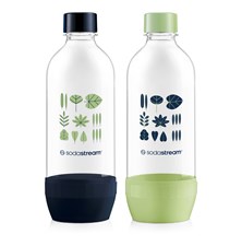 Láhev SodaStream Jet DuoPack Green/Navy 2x1l