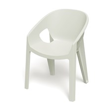 Stolička záhradná PREMO 615x560x815mm - béžová
