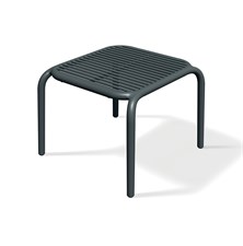 Stôl odkladací BRENE 545x535x415mm - uhoľná