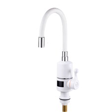 Dřezová baterie MIXXUS ELW06-EF-WHITE s elektrickým ohřevem vody