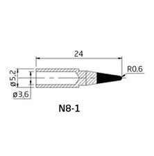 Soldering iron tip N8-1 (ZD-8961)