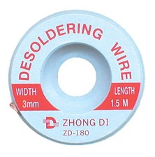 Desoldering wire 3mm/1,5m