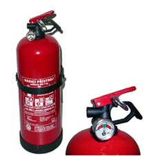 Fire extinguisher TRAIVA 13A/89B/C 2kg powdered